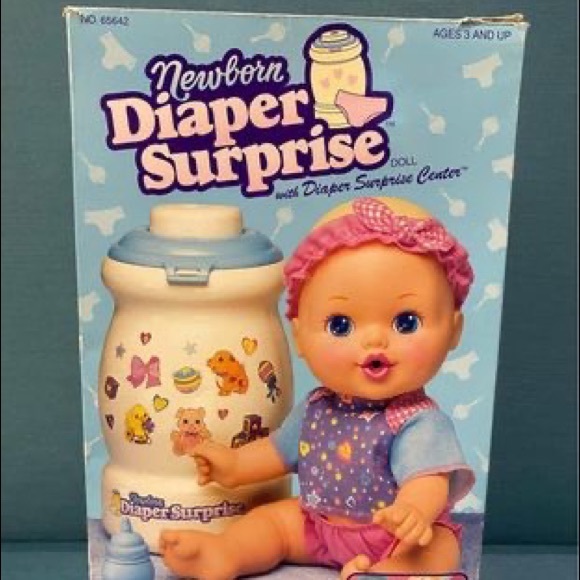 Newborn Diaper Surprise Doll Vintage 1997 - Picture 6 of 7